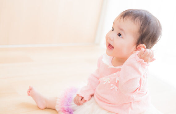 豊中の整体院ひふみ庵はお子様を抱っこしたまま施術を受けられます